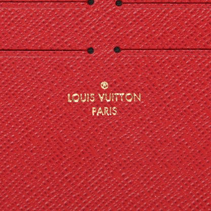 Louis Vuitton Calfskin Felicie Card Holder Insert Cherry 6 of 6