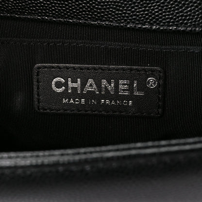 Chanel Caviar Quilted Small Boy Flap Black 6 of 10