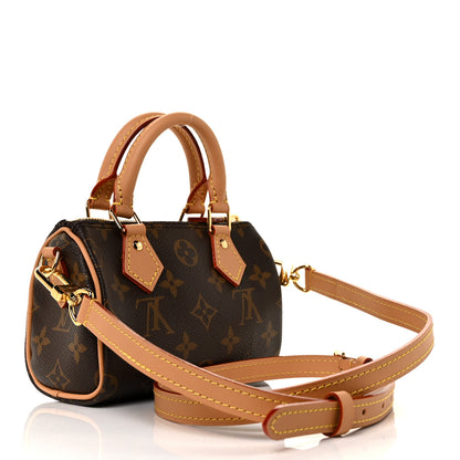 Louis Vuitton Monogram Nano Speedy Bandouliere 3 of 8