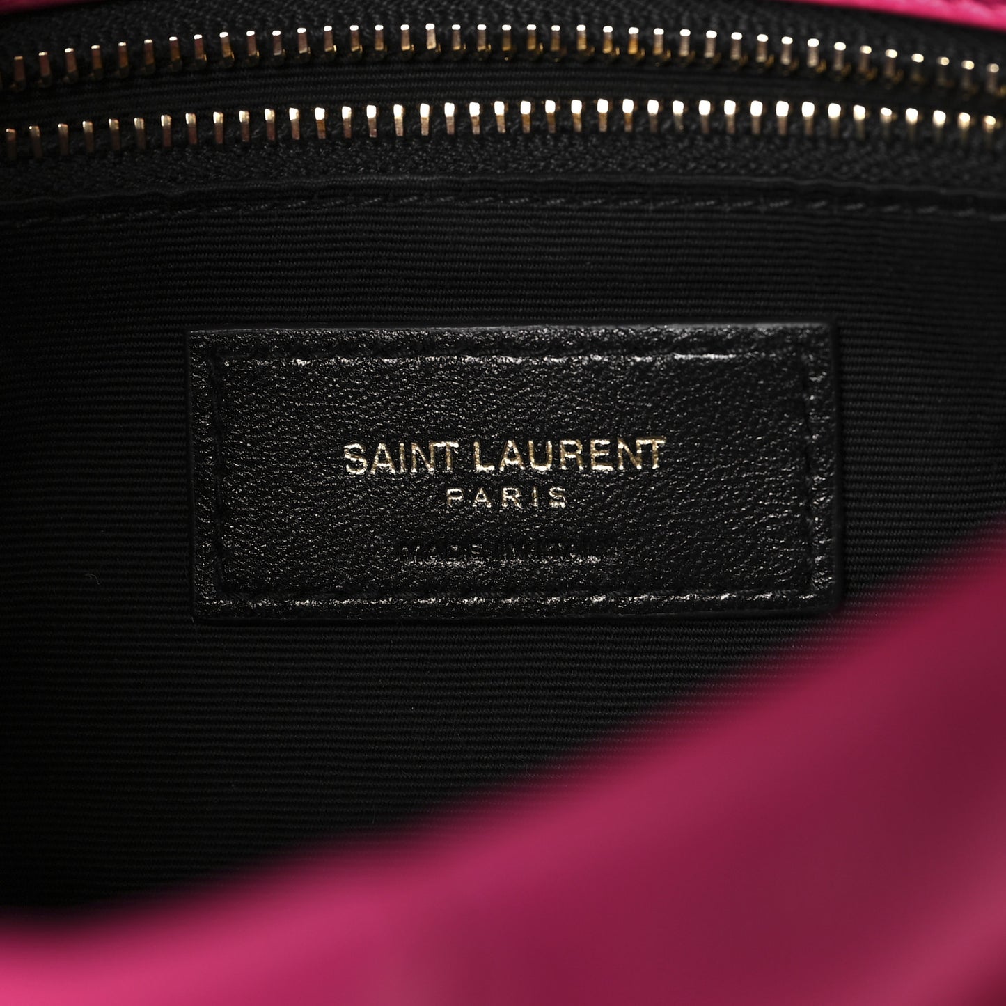 Lambskin Quilted Toy Loulou Puffer Monogram Chain Satchel Bubblegum