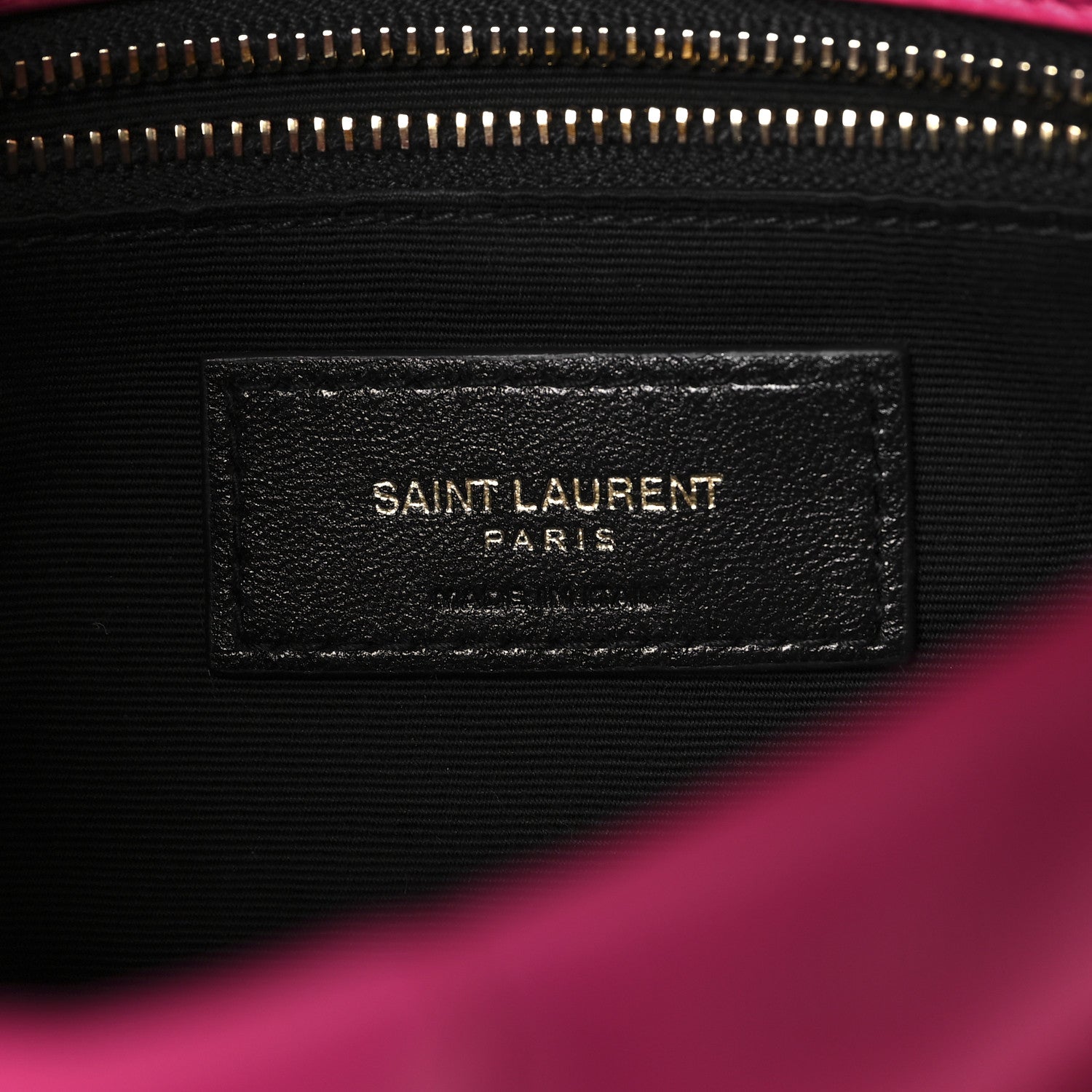 Saint Laurent Lambskin Quilted Toy Loulou Puffer Monogram Chain Satchel Bubblegum 6 of 11