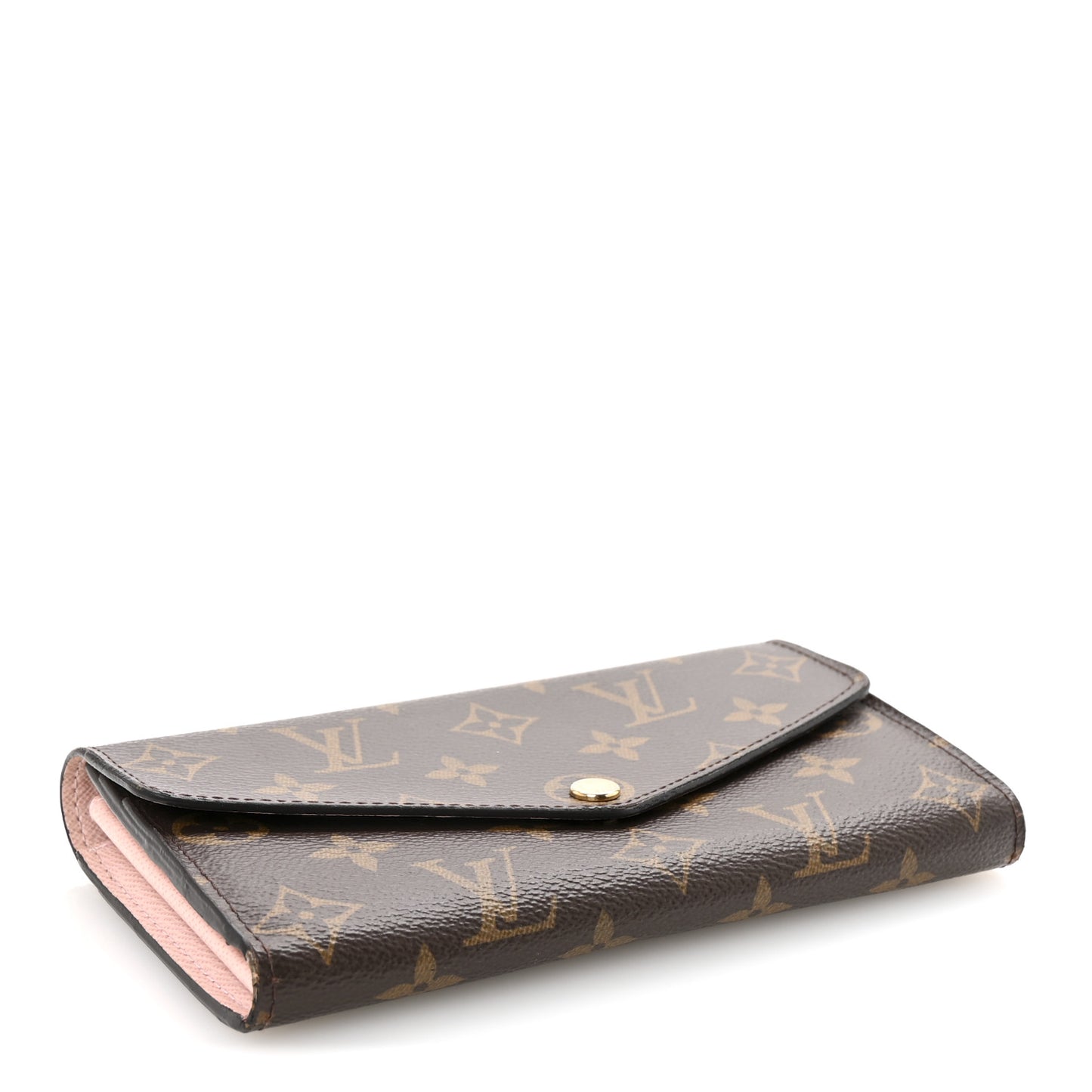 Monogram Sarah Wallet NM Rose Ballerine