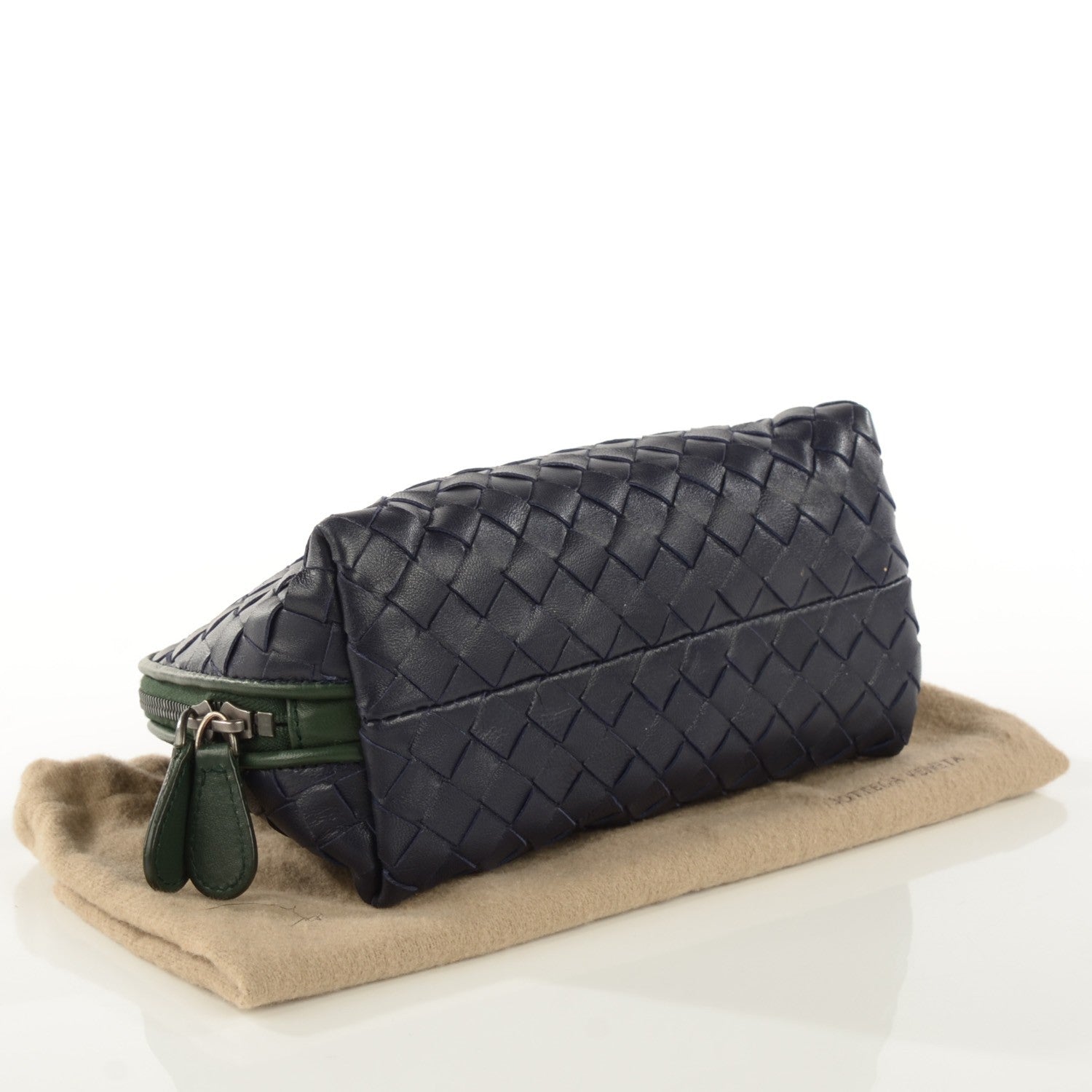 Bottega Veneta Nappa Intrecciato Cosmetic Case 4 of 9