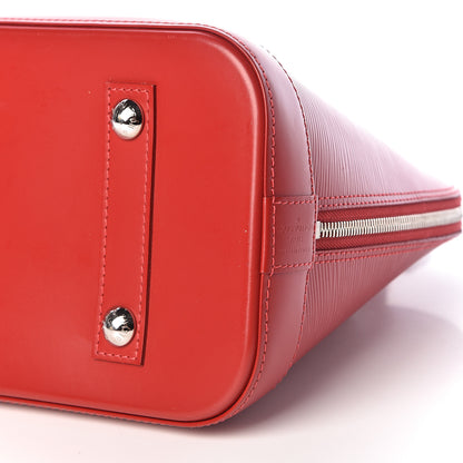 Louis Vuitton Epi Alma PM Carmine 9 of 10