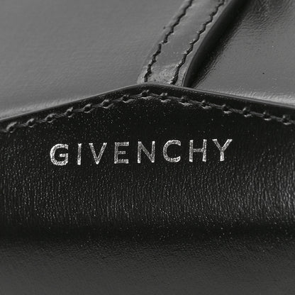 Givenchy Box Calfskin Small Zipped Cut Out Shoulder Bag Black 10 of 10