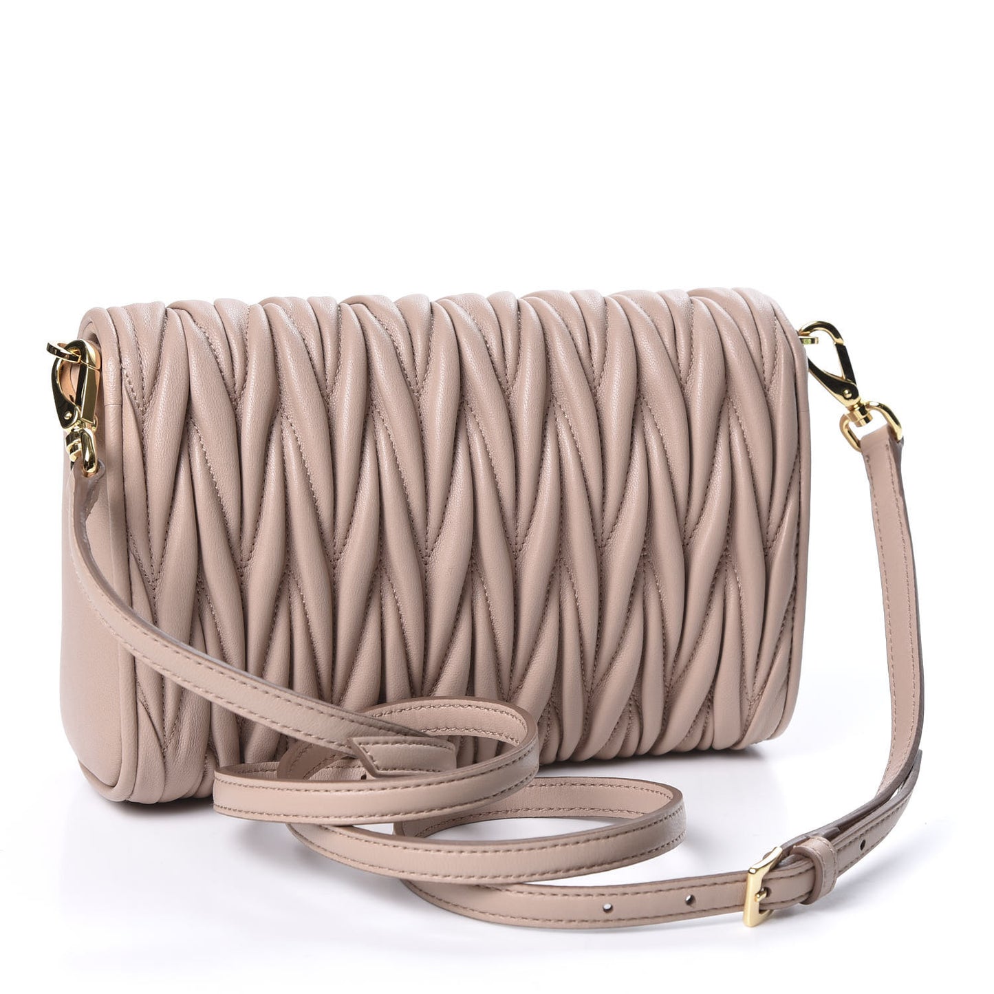 Nappa Matelasse Crossbody Cammeo