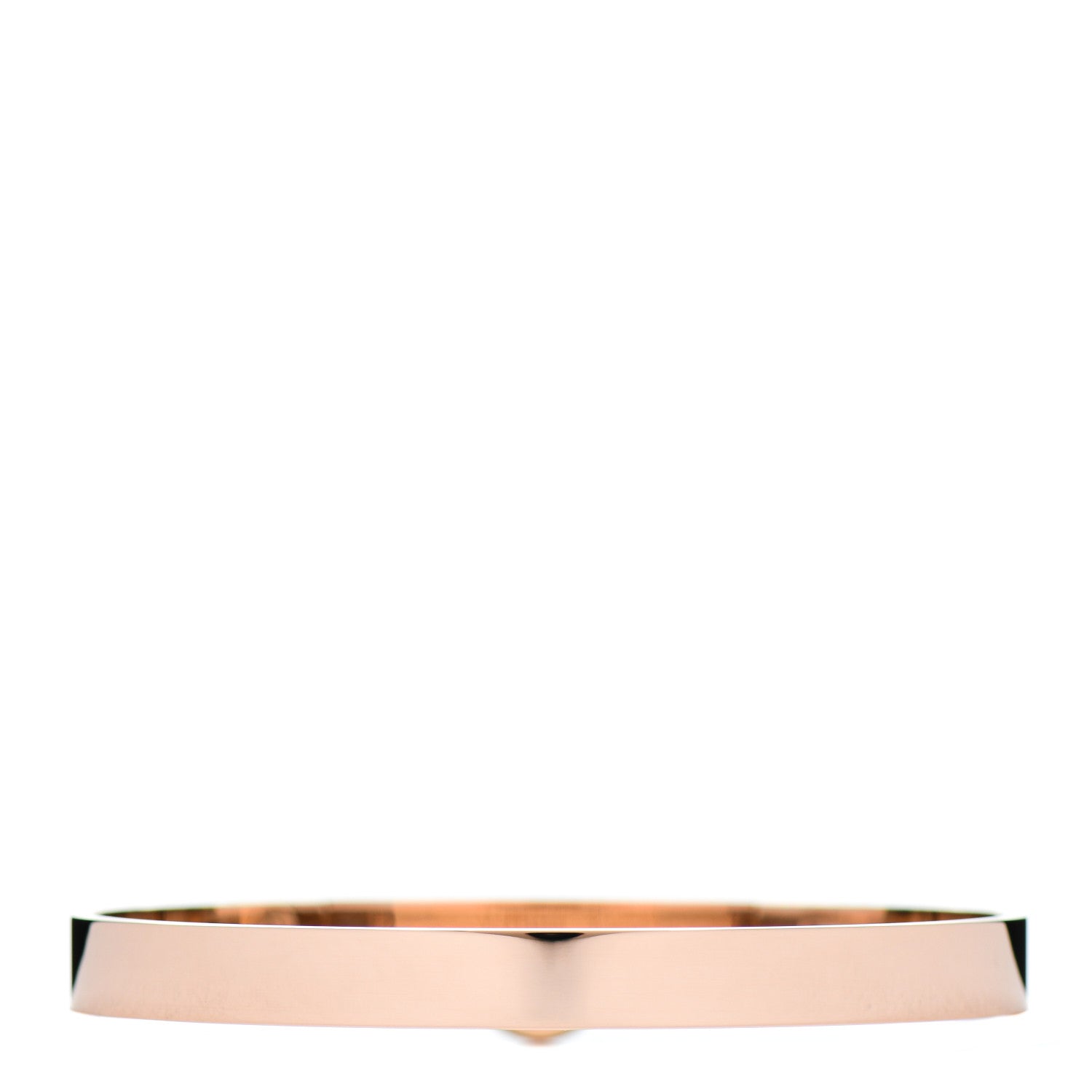 Hermes 18K Rose Gold PM Collier De Chien Bracelet SH 3 of 5