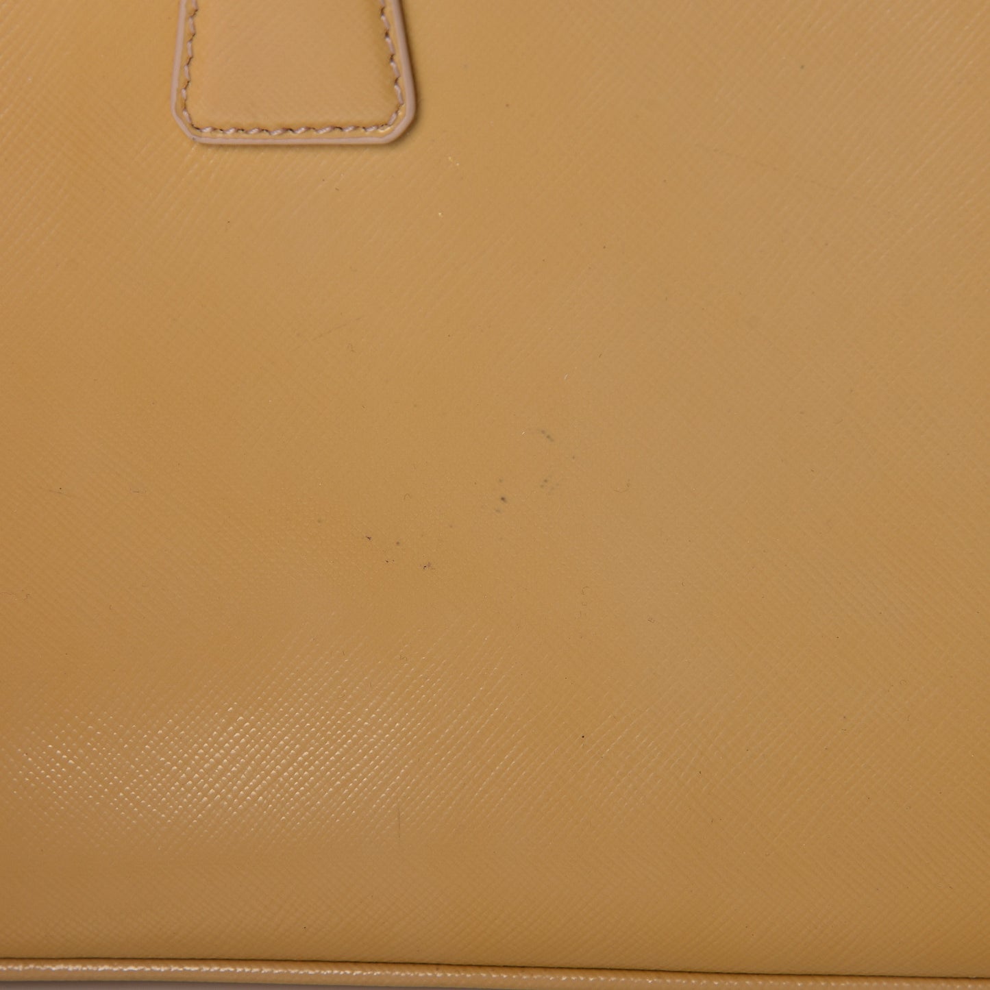 Saffiano Vernice Small Galleria Double Zip Ginestra