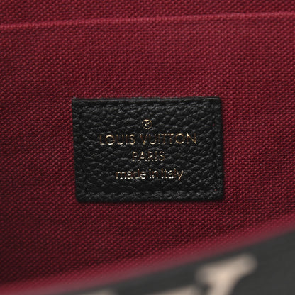 Louis Vuitton Empreinte Monogram Giant Felicie Pochette Black Beige 6 of 9