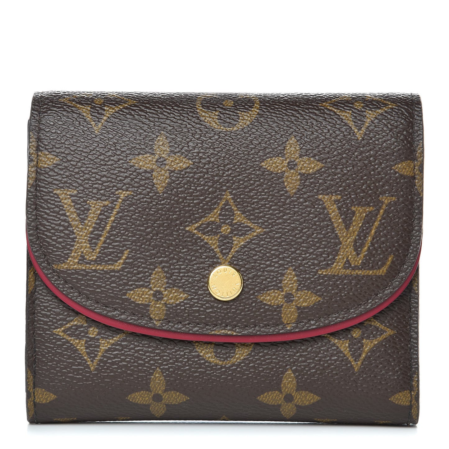 Monogram Ariane Compact Wallet Fuchsia