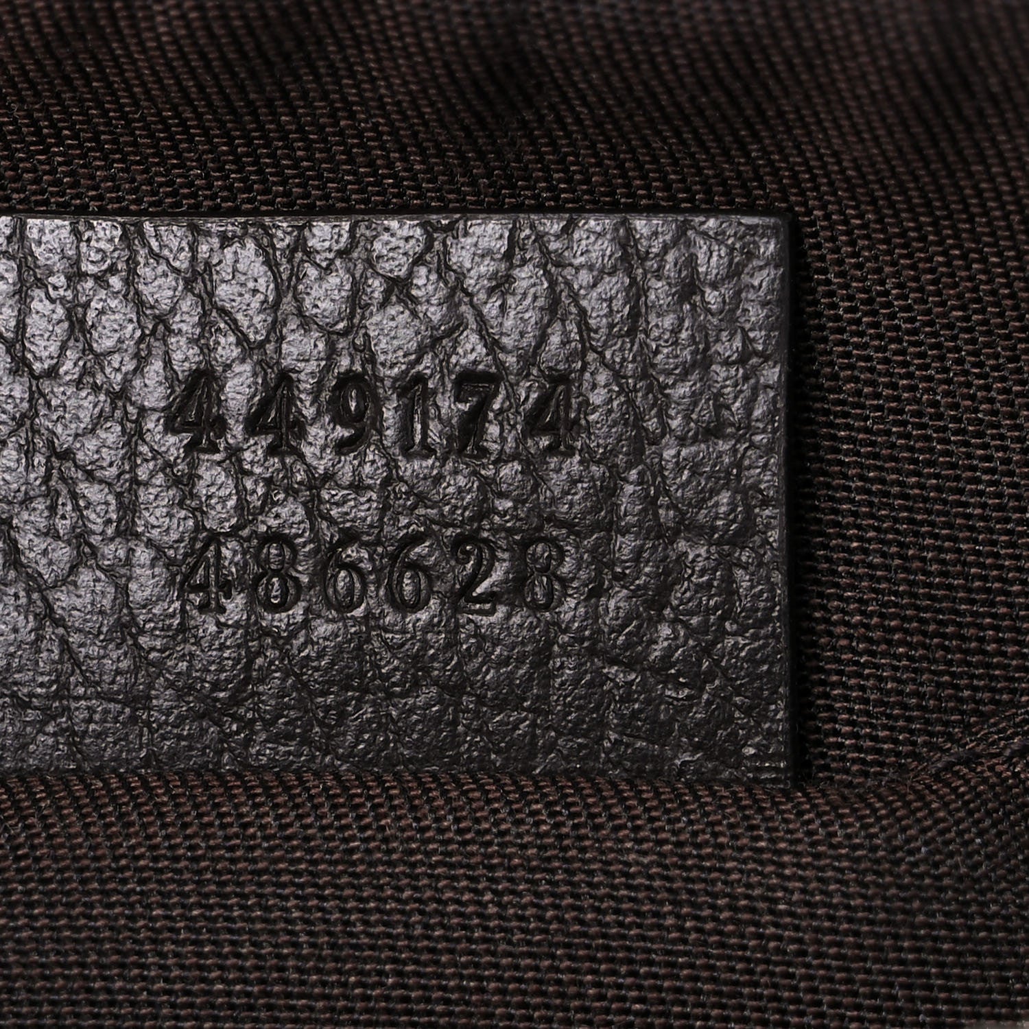Gucci Monogram Belt Bag Dark Brown 7 of 11