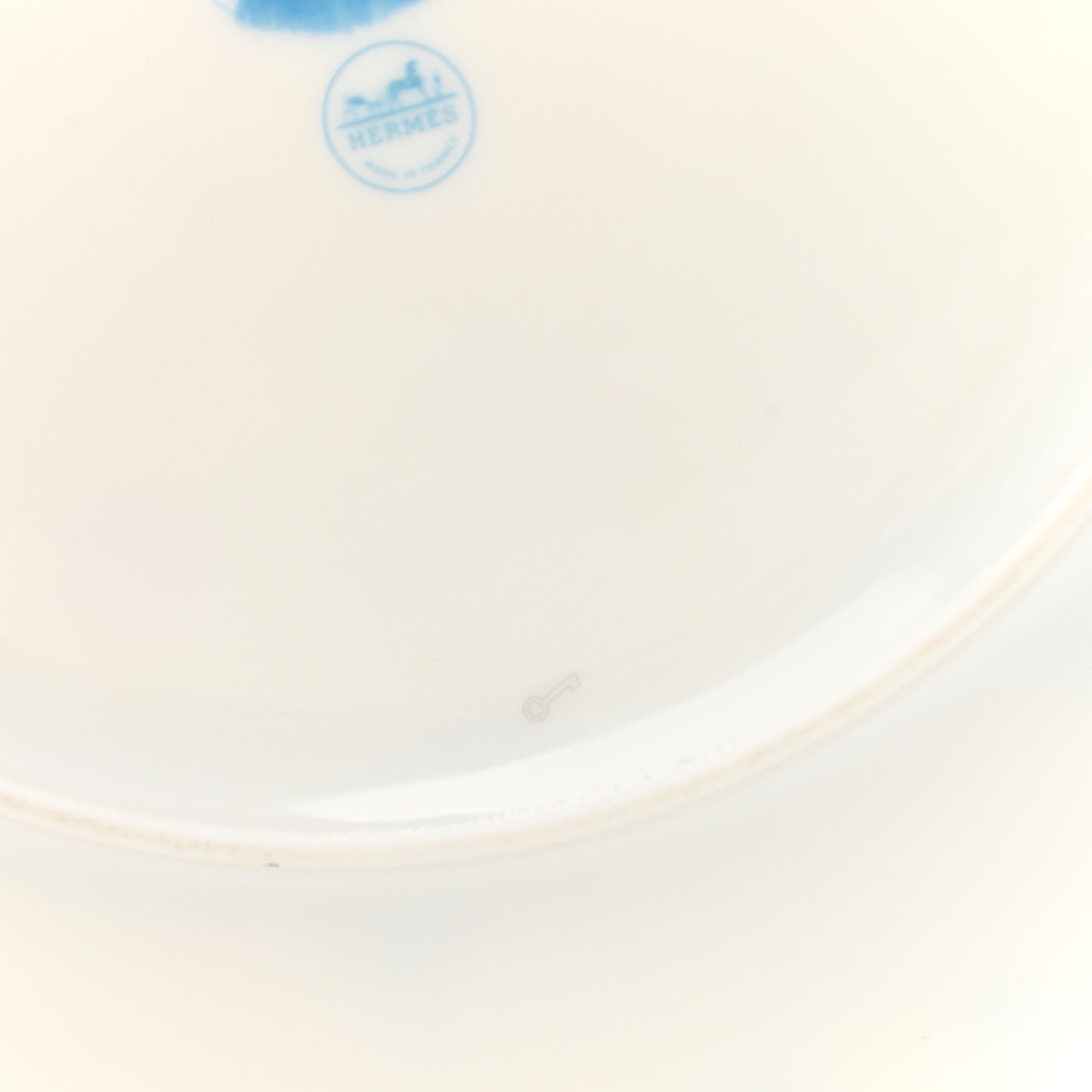 Porcelain Passe-Passe Dessert Plate