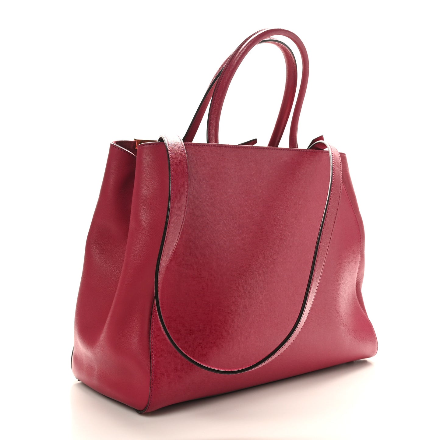 Vitello Elite Regular 2Jours Tote Amarena
