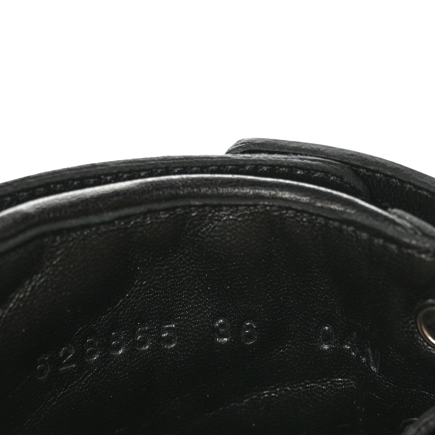 Gucci Nappa Frances GG Matelasse Platform Combat Boots 36 Black 6 of 7