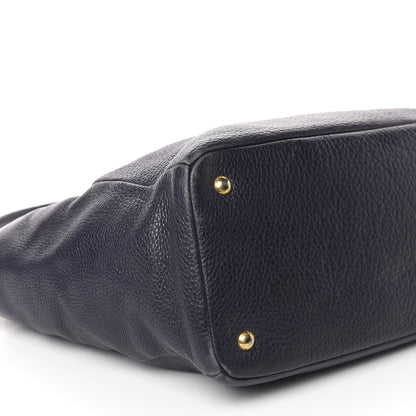 Prada Vitello Daino Side Pocket Tote Baltico 5 of 12