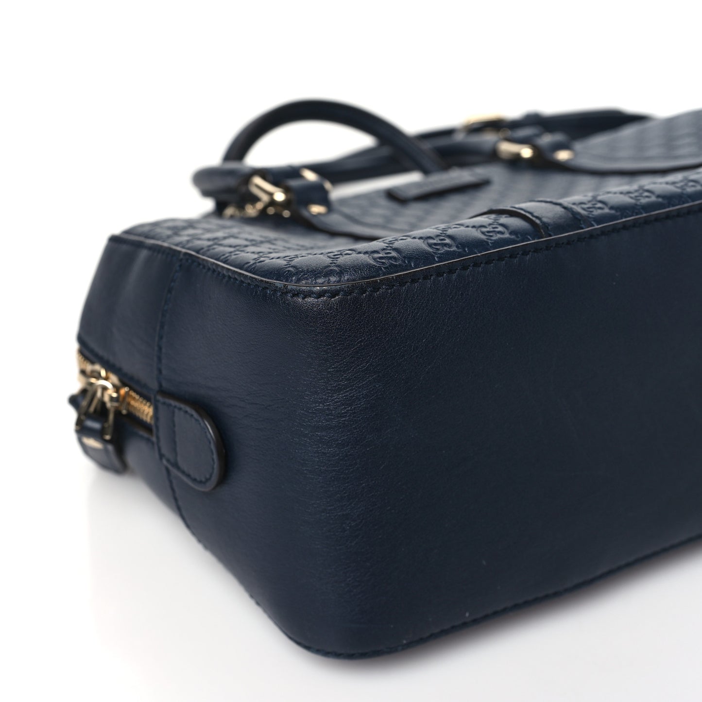 Microguccissima Medium Crossbody Bag Blue