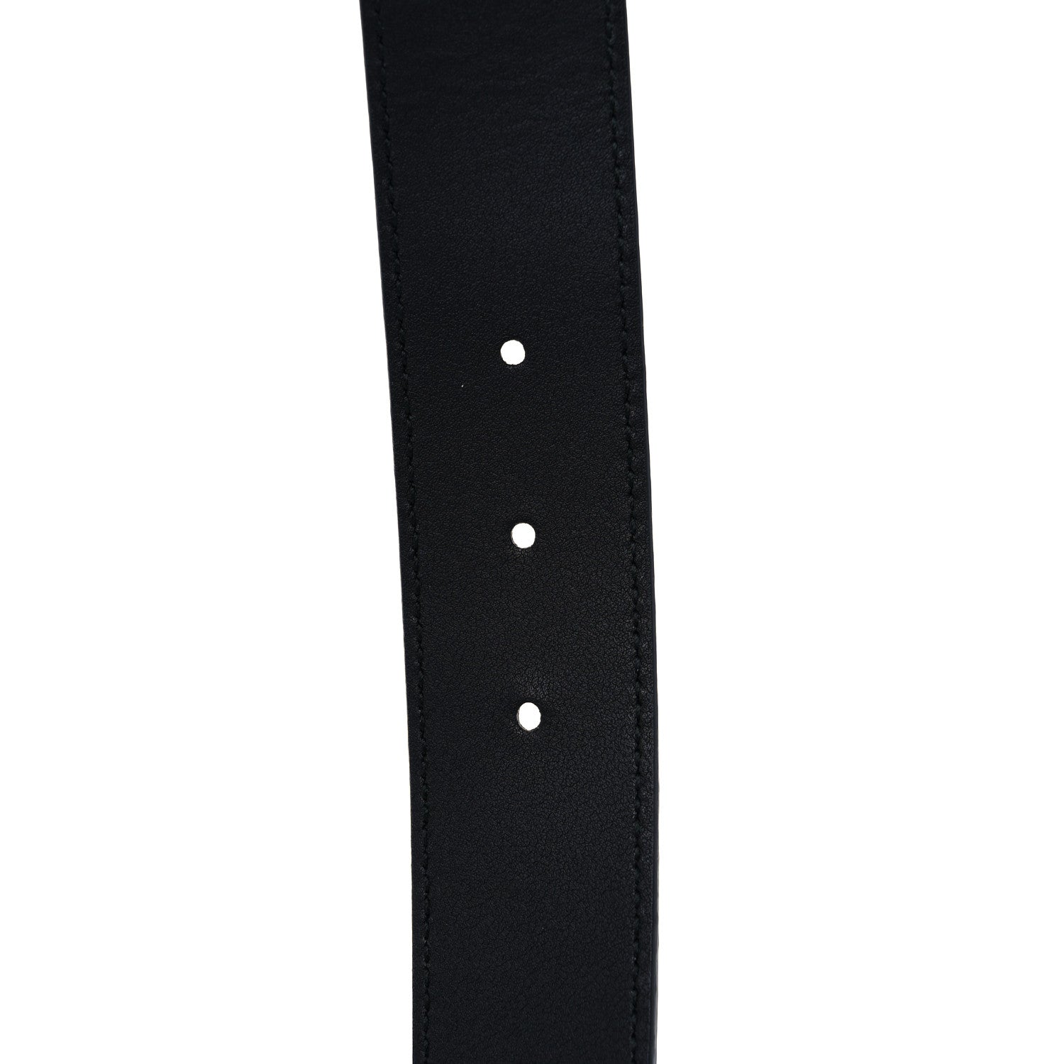 Gucci Calfskin Crystal Square G Madelyn Belt 70 28 Black 6 of 7