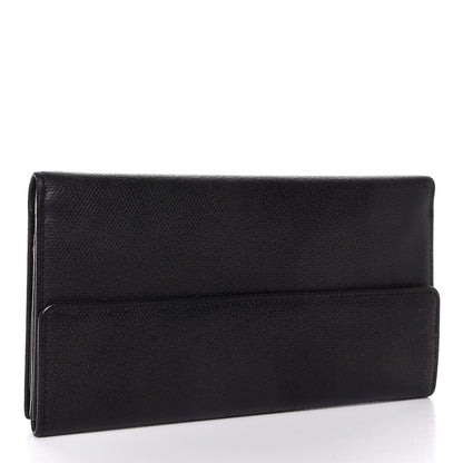 Chanel Grained Calfskin CC Button Wallet Black 3 of 11