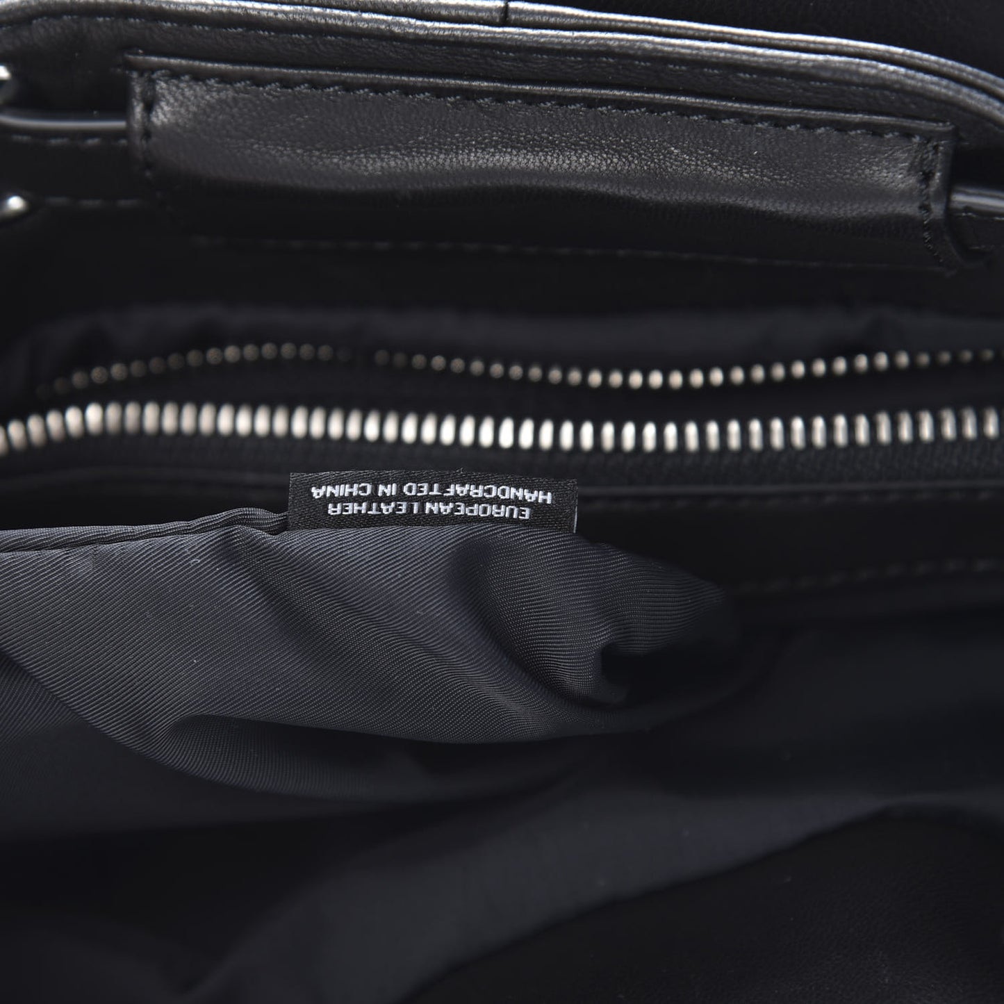 Lambskin Mini Marti Backpack Washed Black Rhodium Hardware