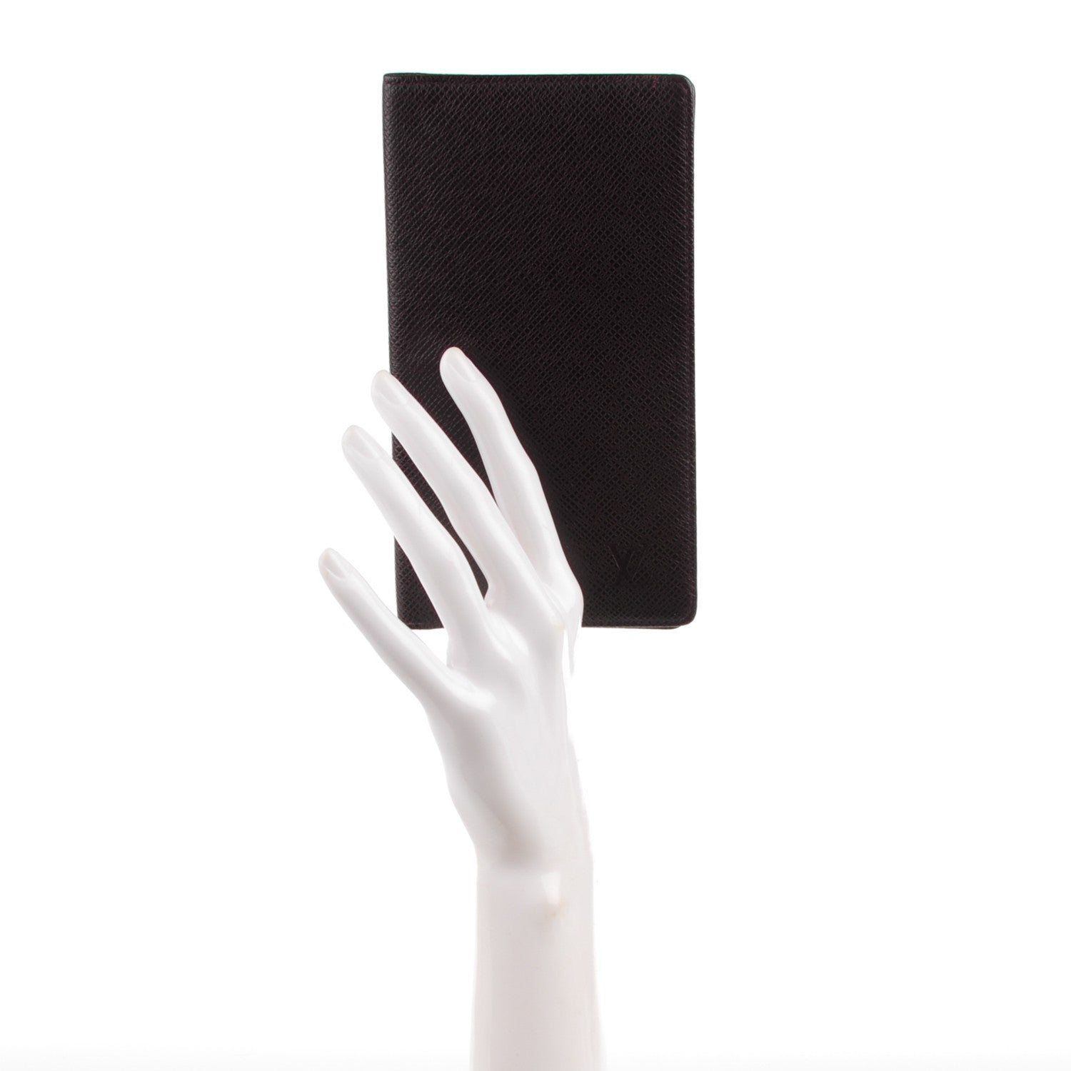 Louis Vuitton Taiga European Checkbook and Card Holder Acajou 2 of 7