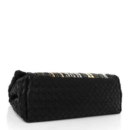 Bottega Veneta Nappa Intrecciato Small Tower Olimpia Bag Black 4 of 8