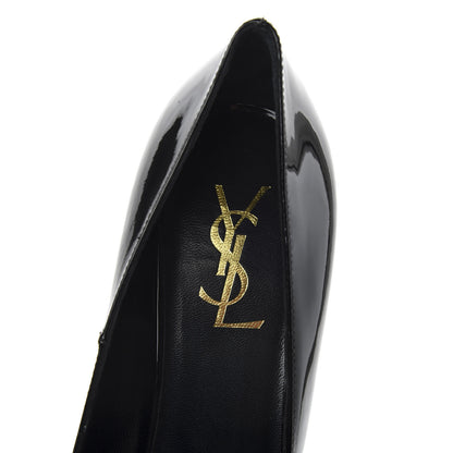 Saint Laurent Patent Tribtoo 80 Platform Pumps 38.5 Black 7 of 10