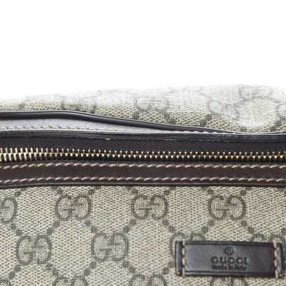 Gucci GG Supreme Monogram Belt Bag Dark Brown 11 of 13