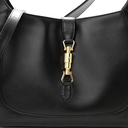 Gucci Boarded Dyana Lux Calfskin Medium Jackie 1961 Hobo Black 8 of 10