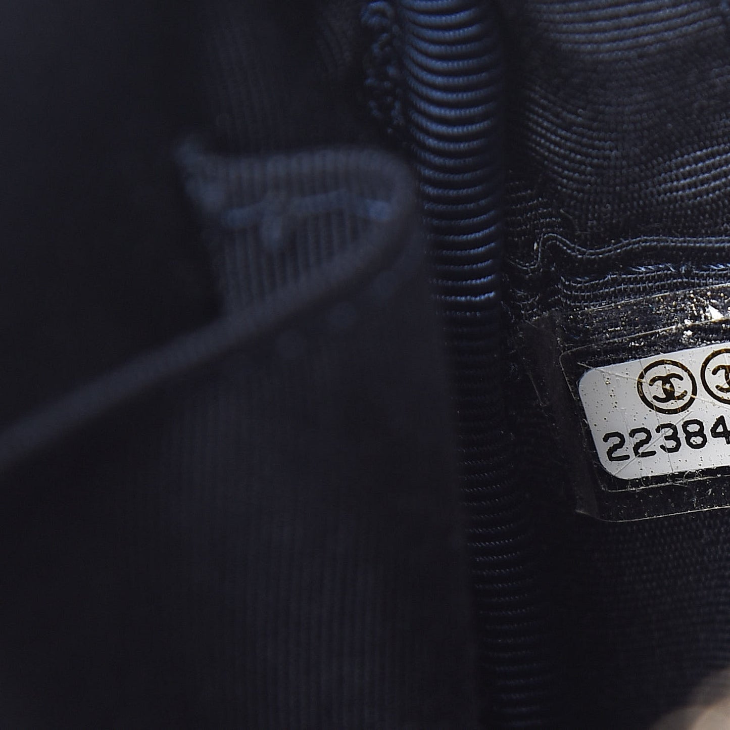 Washed Denim Quilted Reissue Camera Case Black