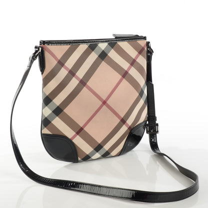 Burberry Supernova Check Small Dryden Crossbody Bag Black 3 of 8