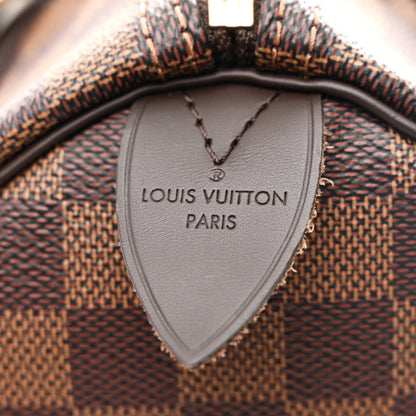 Louis Vuitton Damier Ebene Speedy 25 6 of 9