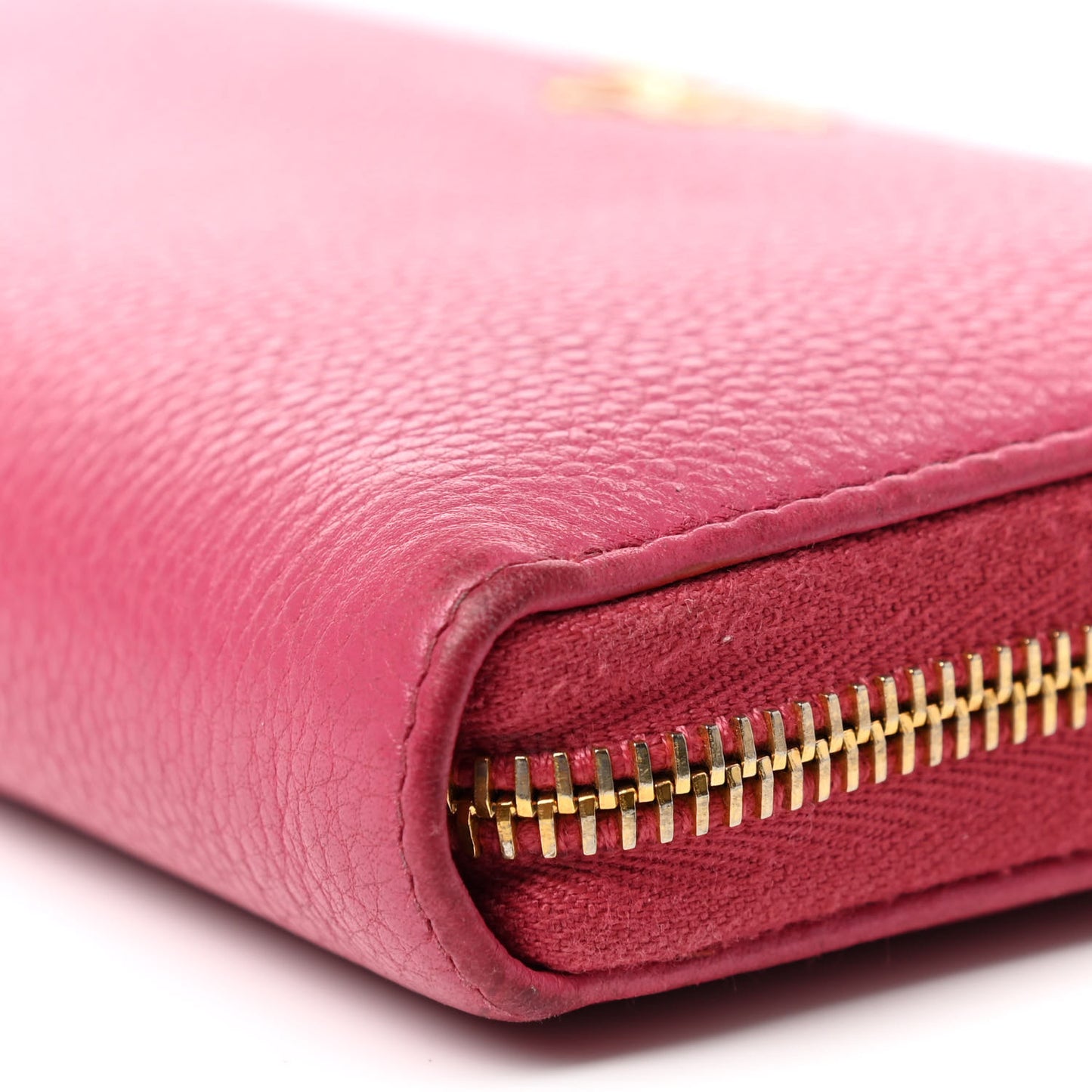 Vitello Phenix Zip Around Wallet Peonia