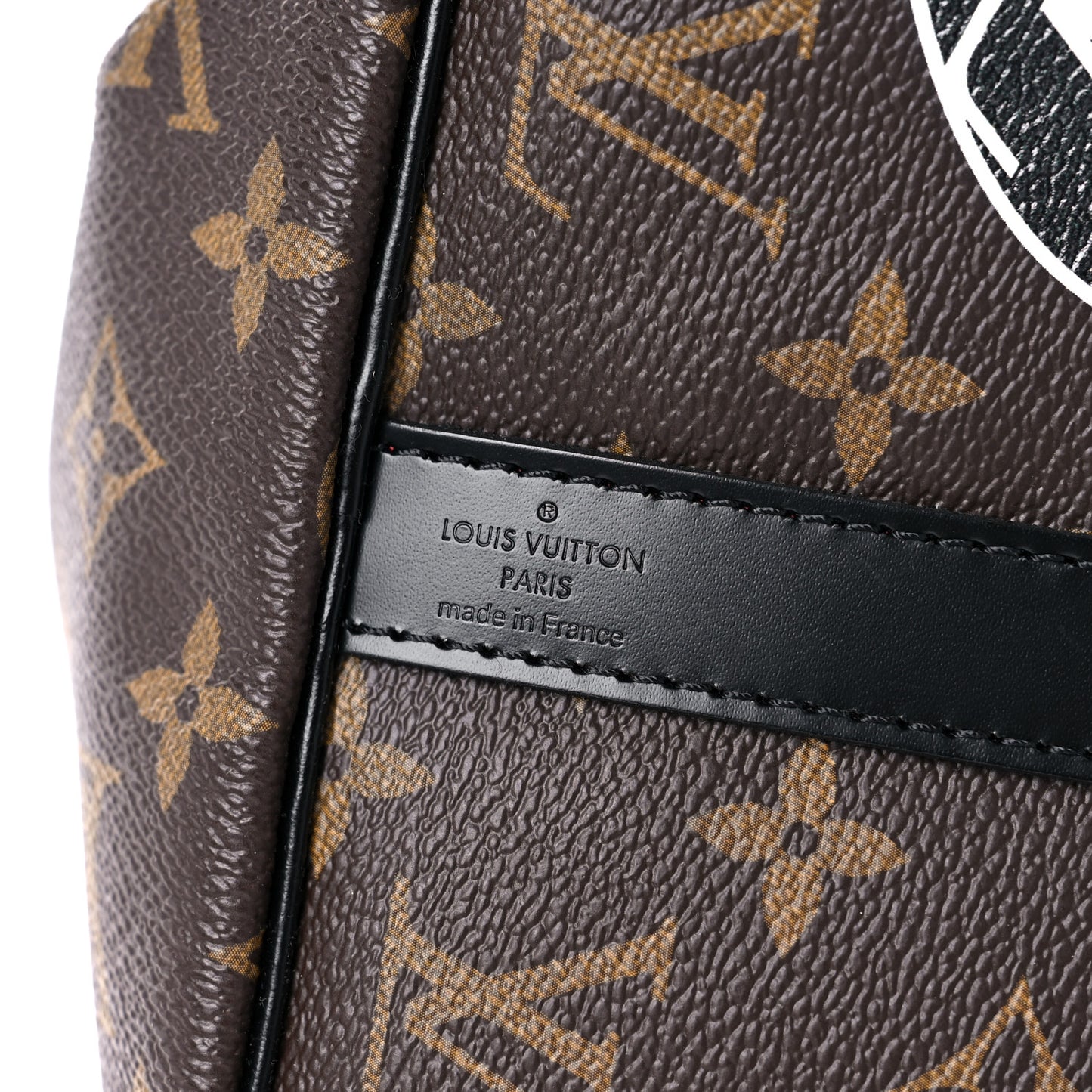 Monogram My World Tour Speedy Bandouliere 30 Black