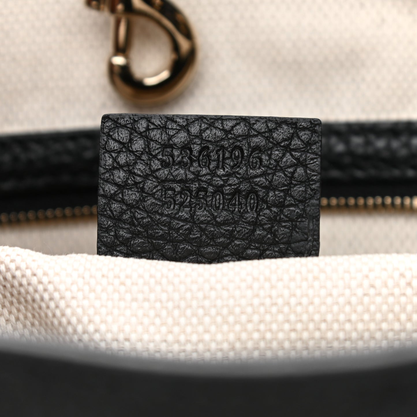 Pebbled Calfskin Medium Soho Chain Shoulder Bag Black