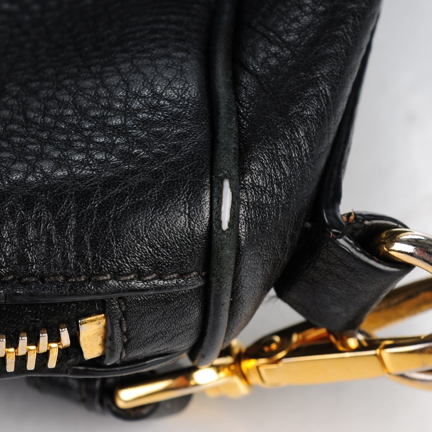 Vitello Daino Tote Nero Black