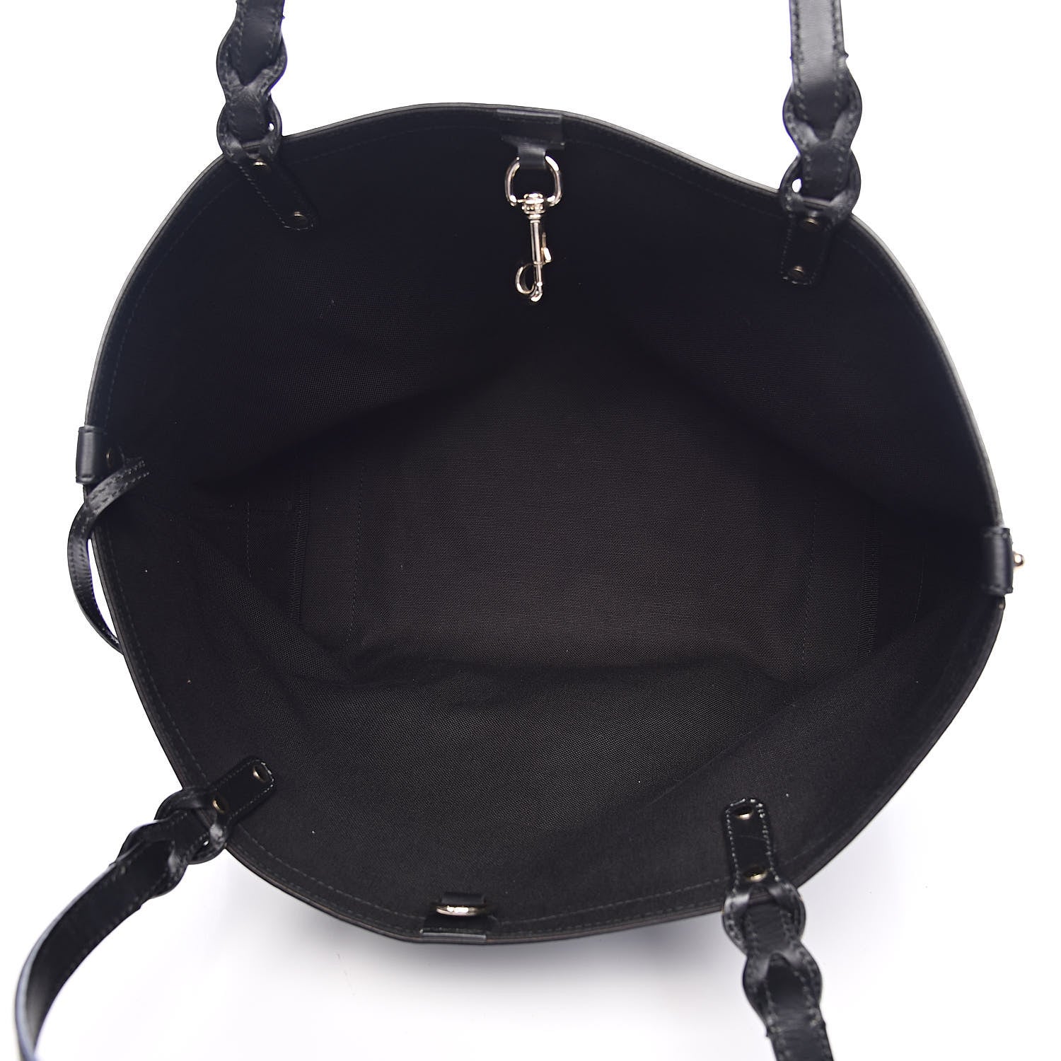 Gucci Monogram Medium Craft Tote Black 6 of 14