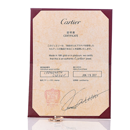 Cartier 18K Pink Gold Diamond Juste Un Clou Ring 54 6.75 5 of 5