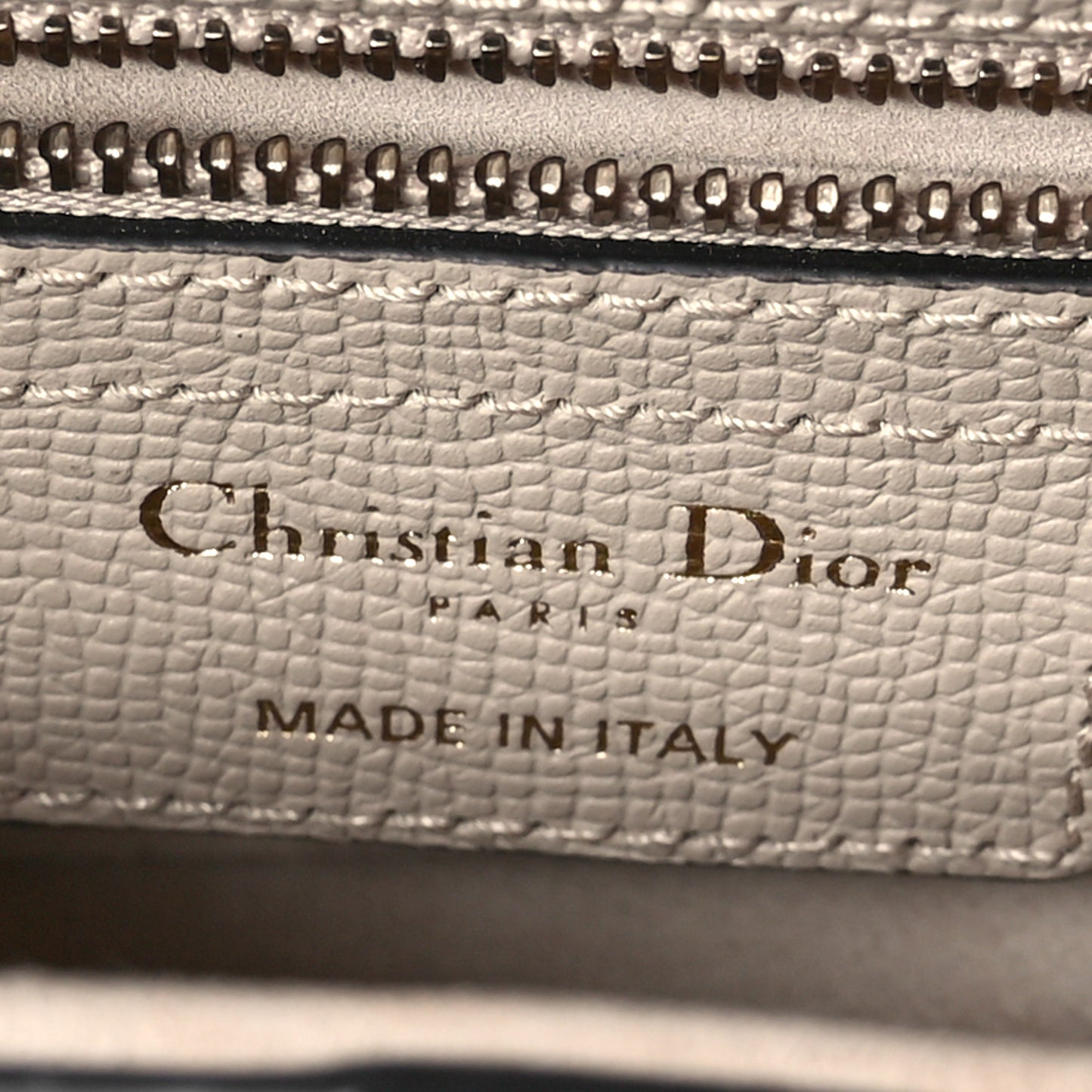 Grained Calfskin Saddle Bag With Strap Warm Taupe