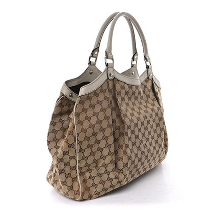 Gucci Monogram Large Sukey Tote Off White 3 of 10
