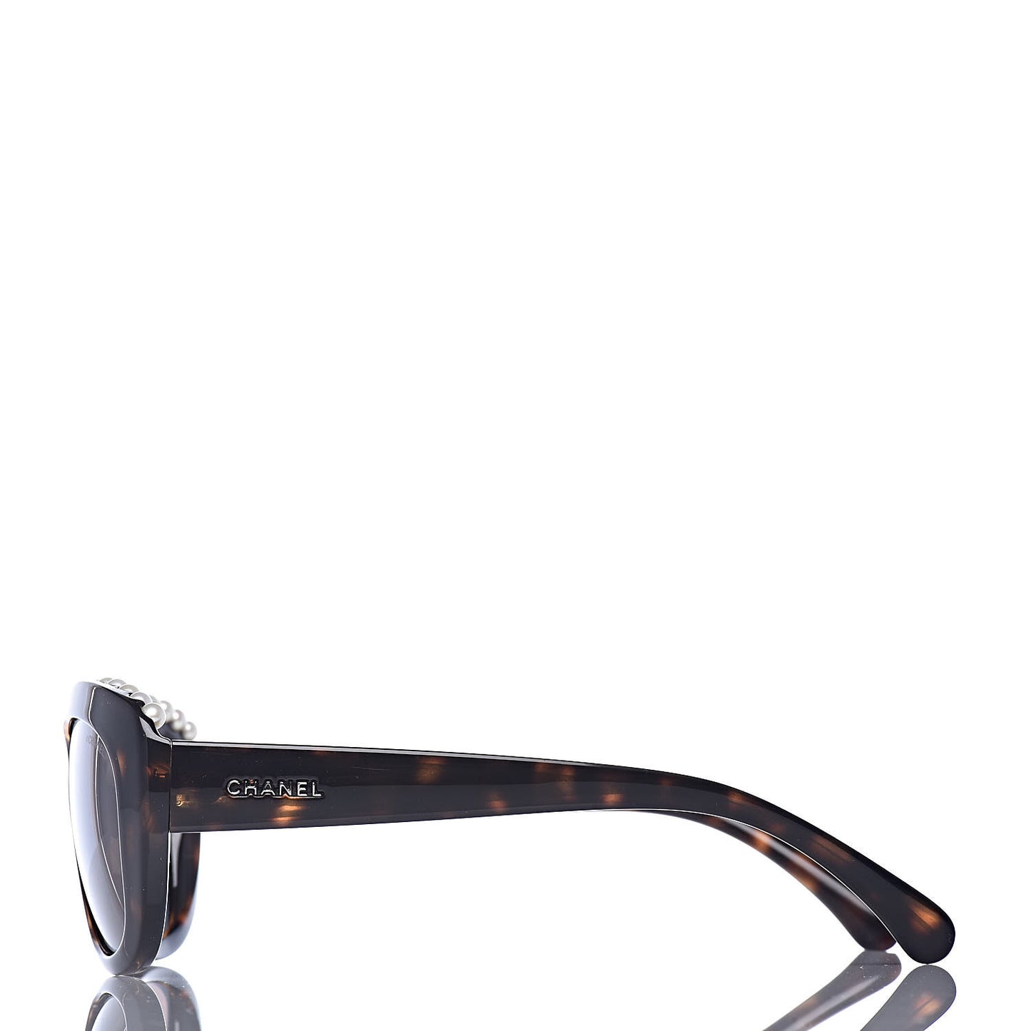 Freshwater Cultured Pearl Butterfly Sunglasses 6038 H Tortoise