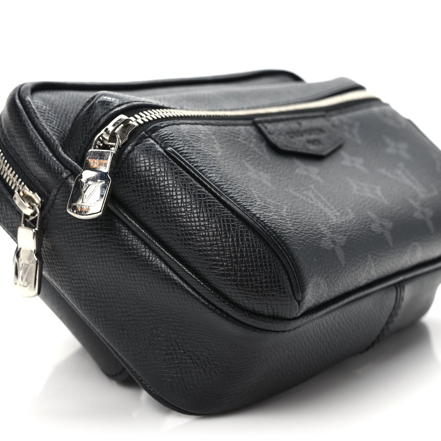 Louis Vuitton Taiga Monogram Eclipse Outdoor Bum Bag Black 7 of 8