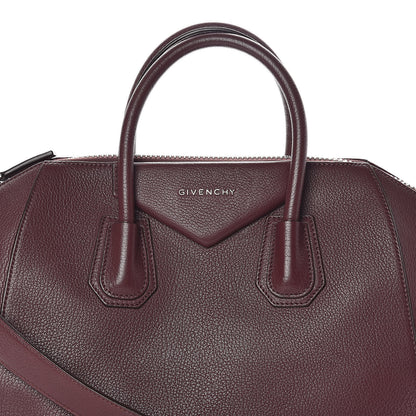 Givenchy Sugar Goatskin Medium Antigona Oxblood 9 of 11