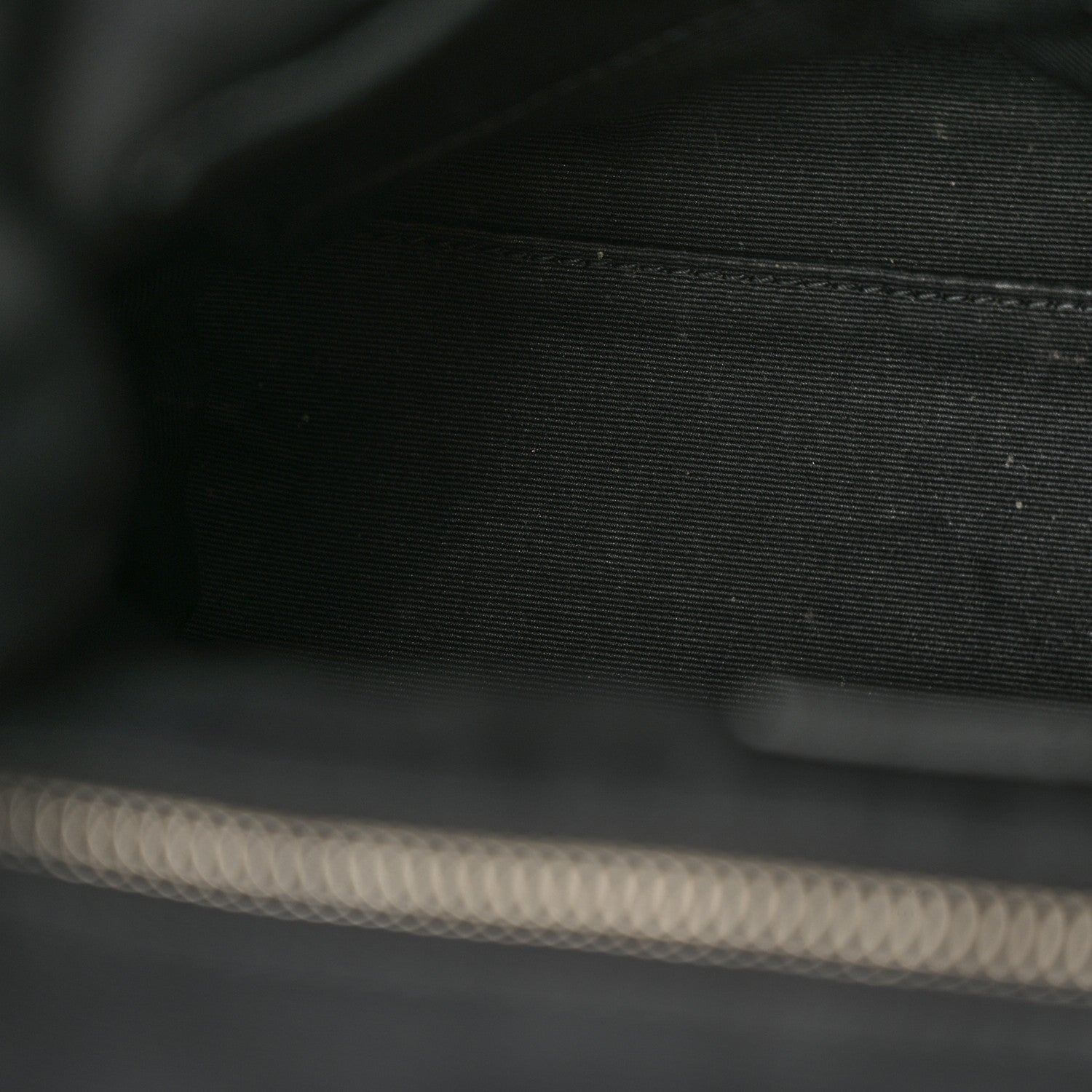 Saint Laurent SAINT LAURENT Calfskin Y Quilted Monogram Small Loulou Backpack Black 11 of 13