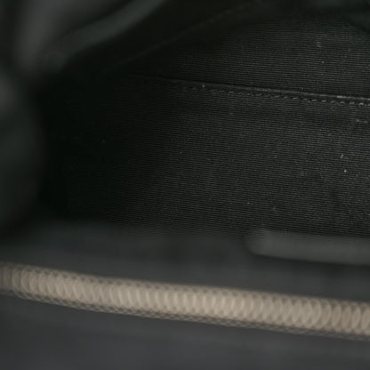 Saint Laurent SAINT LAURENT Calfskin Y Quilted Monogram Small Loulou Backpack Black 11 of 13