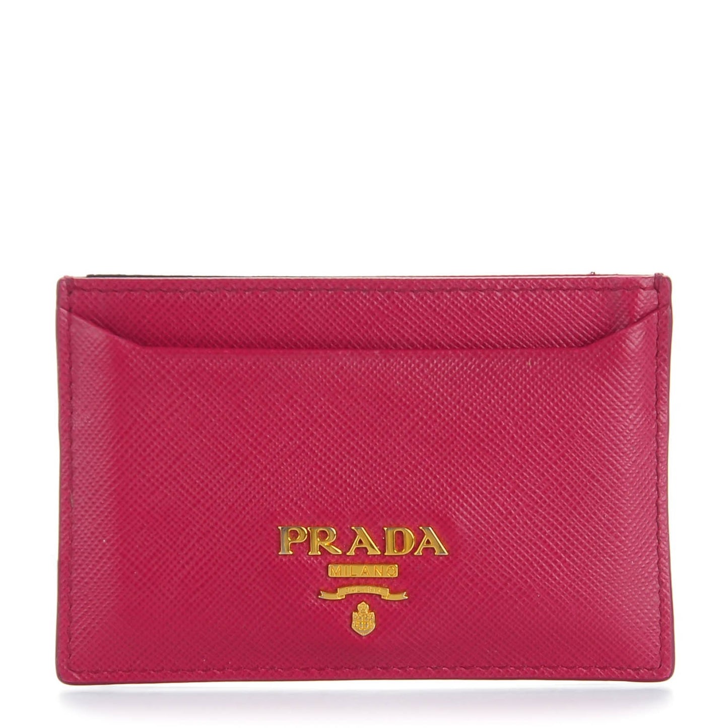 Saffiano Metal Card Case Ibisco