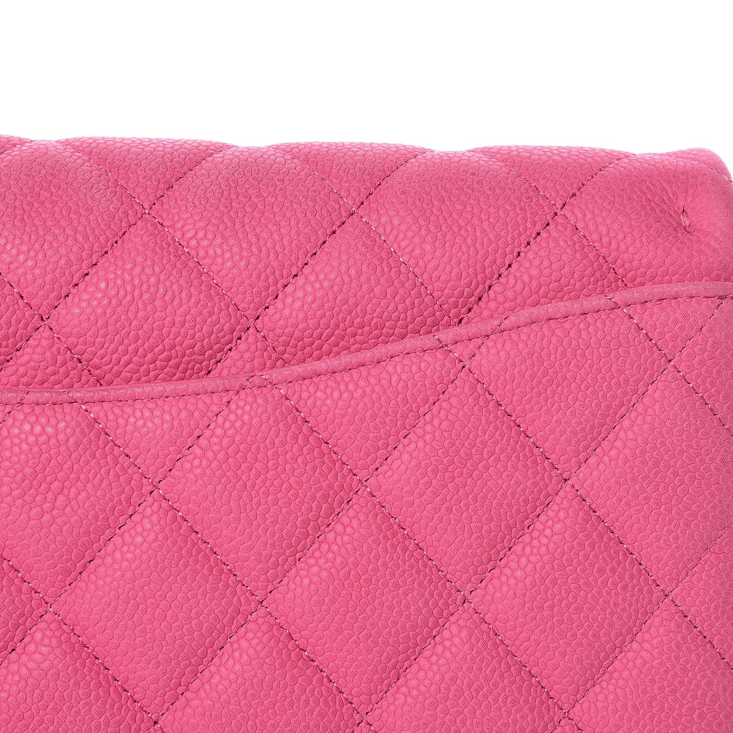 Chanel Iridescent Caviar Clutch with Chain Flap Pink 9 of 14