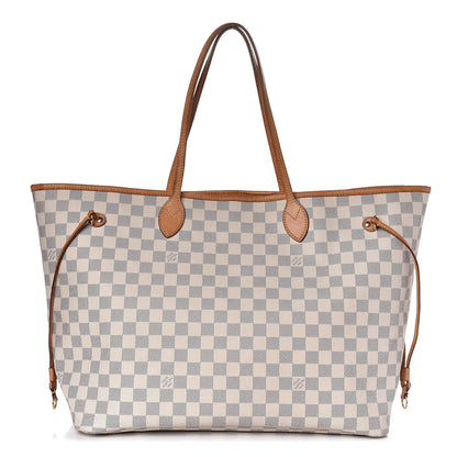 Louis Vuitton Damier Azur Neo Neverfull GM Rose Ballerine 1 of 24
