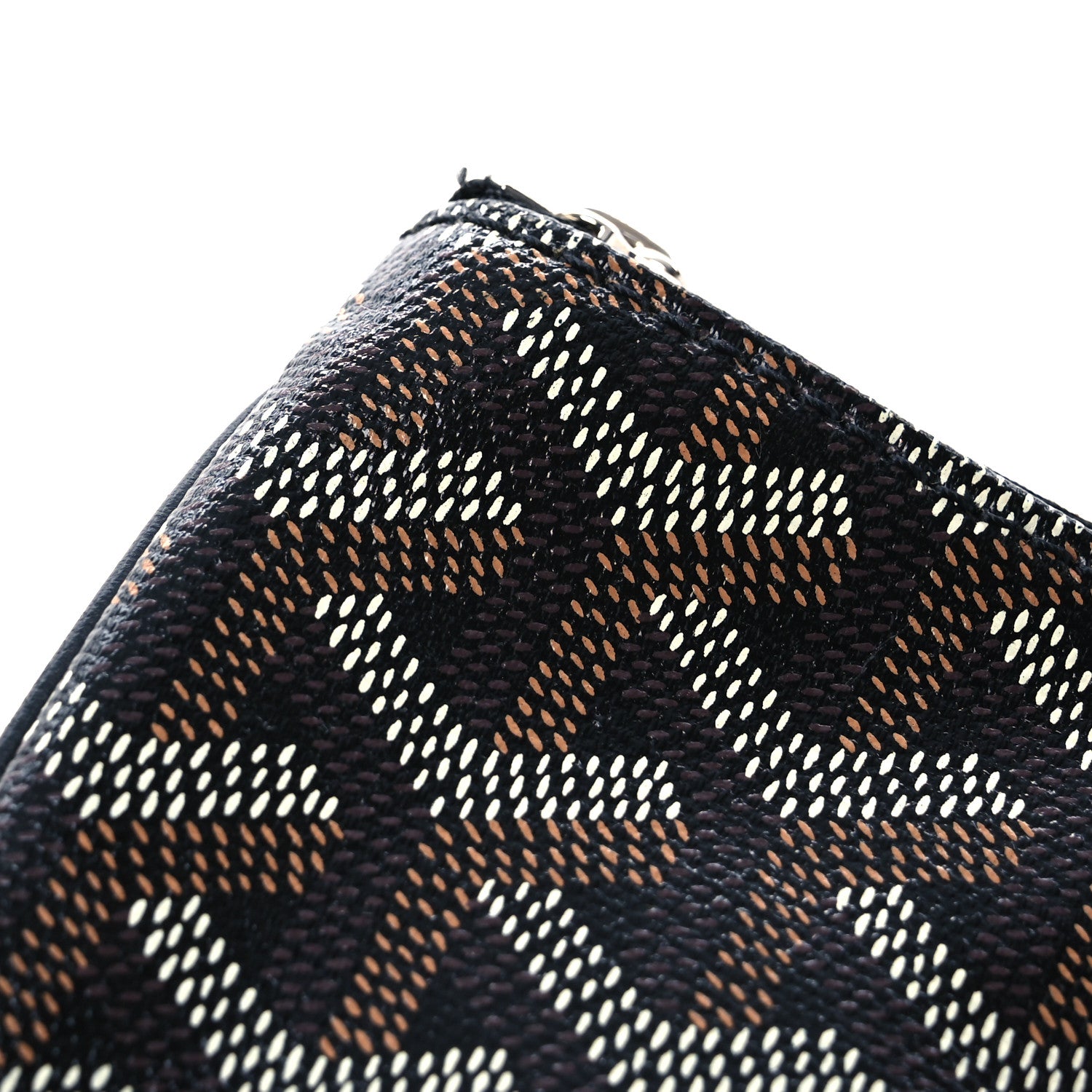 Goyard Goyardine Senat Pochette MM Black 8 of 9