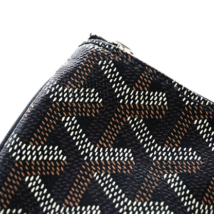 Goyard Goyardine Senat Pochette MM Black 8 of 9