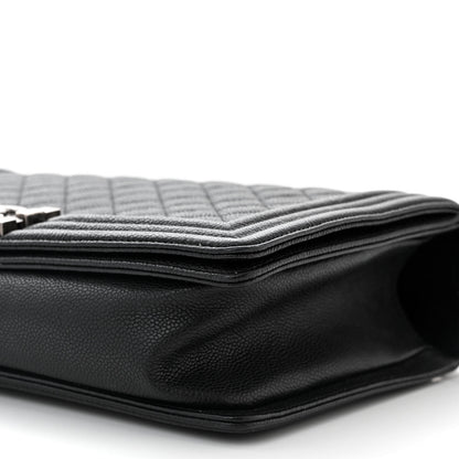 Chanel Caviar Quilted New Medium Boy Flap Black 10 of 11